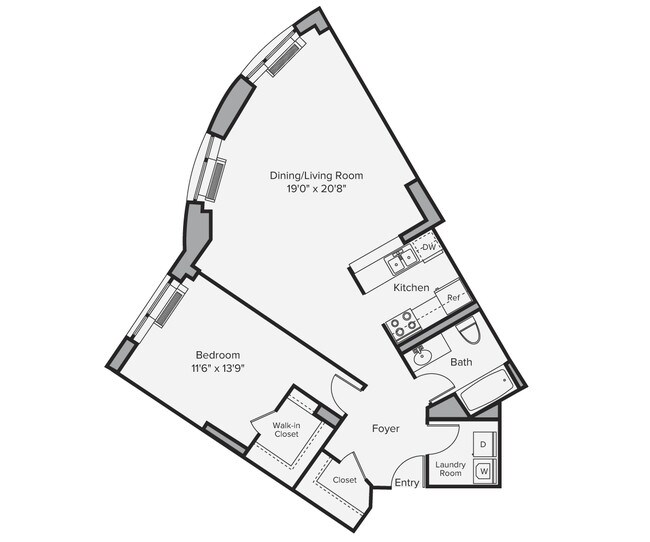 Floorplan - Avalon Riverview South Tower
