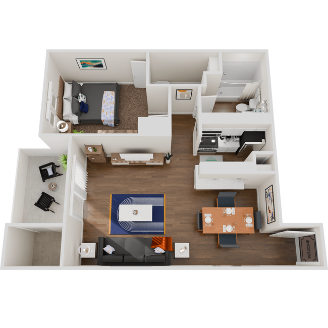 Floorplan - The Julep & Julep Flats