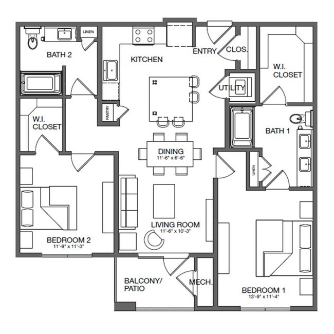 Floorplan - Elysian at Tivoli