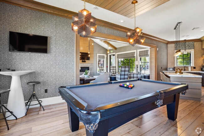 Clubhouse pool table - Meadows at American Fork