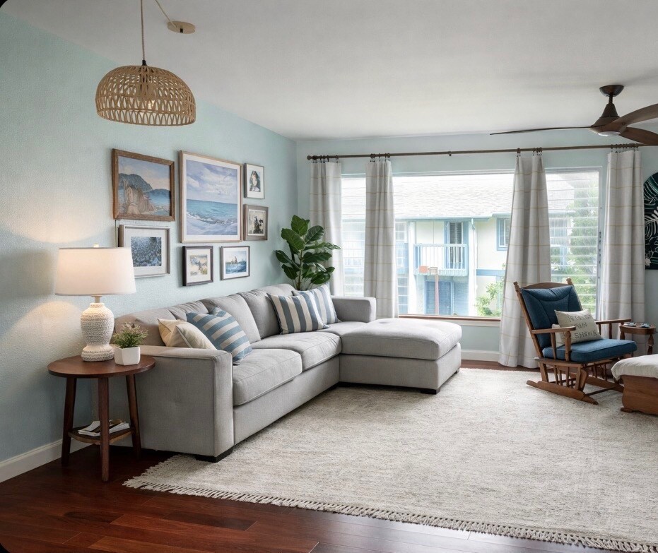 Living room - 1070 Awawamalu St