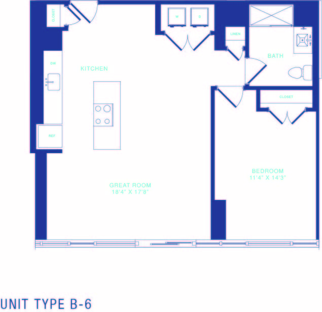 Floorplan - The Dane Apartments