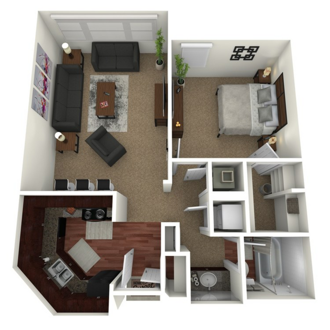 Floorplan - The Enclave at 1550