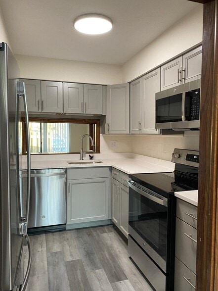 Upgraded Kitchen - Mackenzie Village Apartments