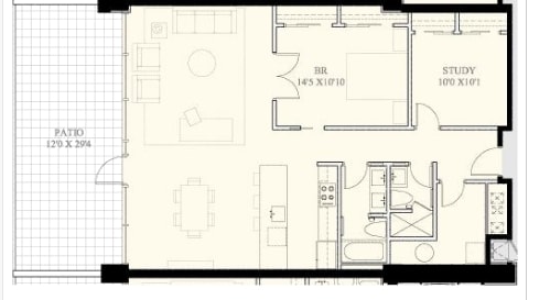 Floorplan - 300 E 3rd St