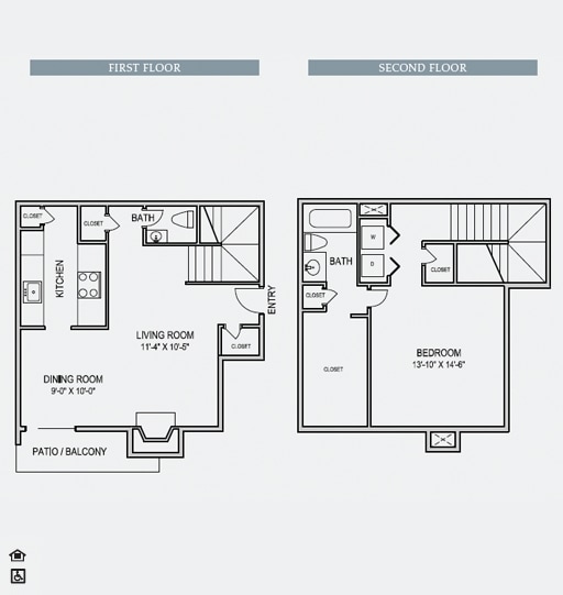 1BR/1.5BA - Casa Agave