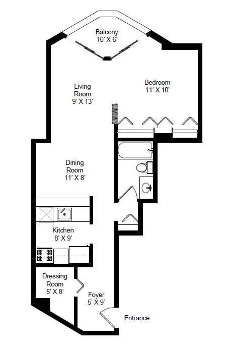 Floorplan - Atrium at Old Town Park