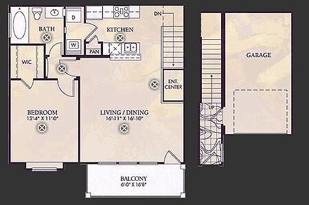 Degas - Bridge at Canyon Creek