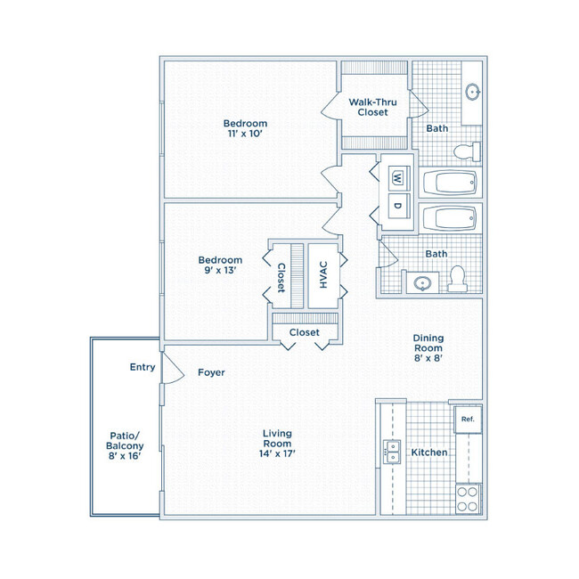 Floorplan - The Lakes of Holland