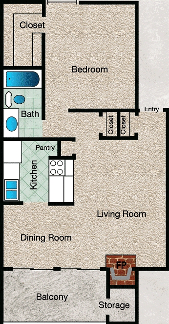 Floorplan - Copper Hill