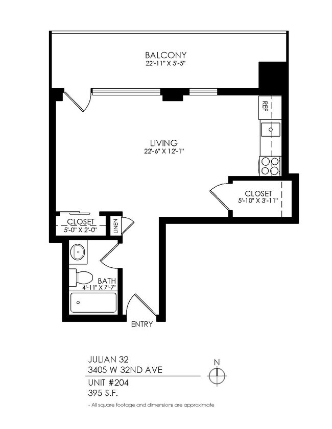 Floorplan - Julian32 at Highlands Square