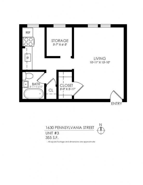 Floorplan - 1630 Pennsylvania