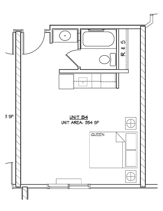 Floorplan - The House Apartments - Historical Access