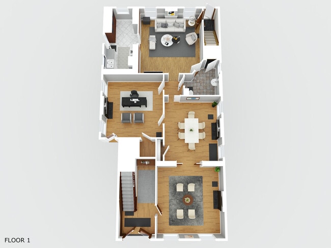 First Floor 2BR Configured as Office - 551 S 3rd St