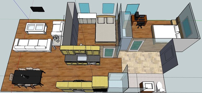 Layout overview - 1641 Irving St NW
