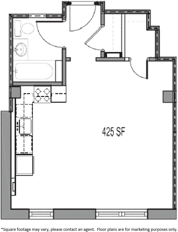 Floorplan - Kenyon Apartments