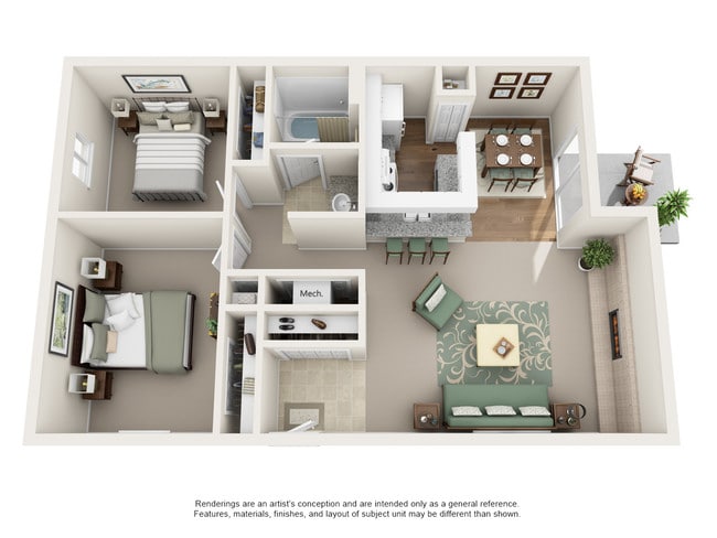 Floorplan - Campbell Park