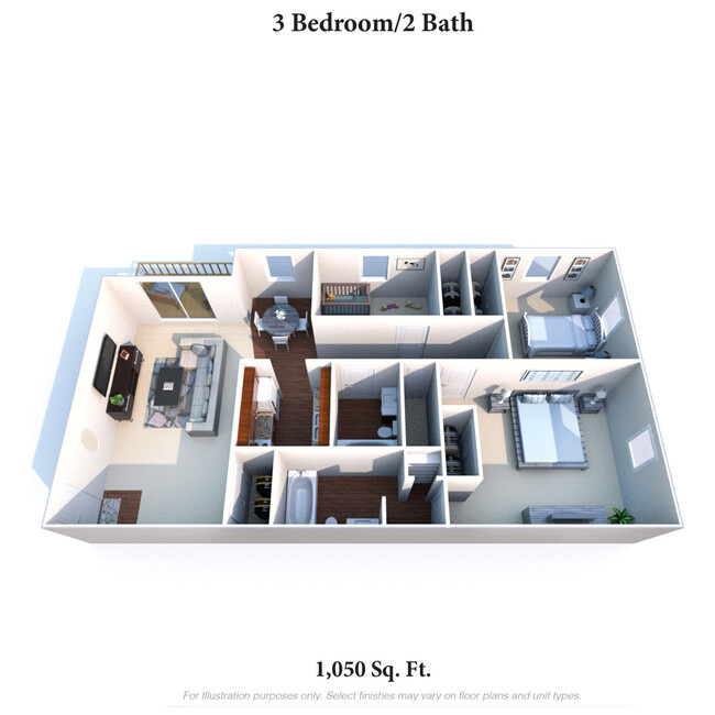 Floorplan - Sharondale Woods Apartments