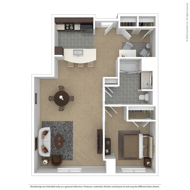 Floorplan - Curtain Lofts  1371