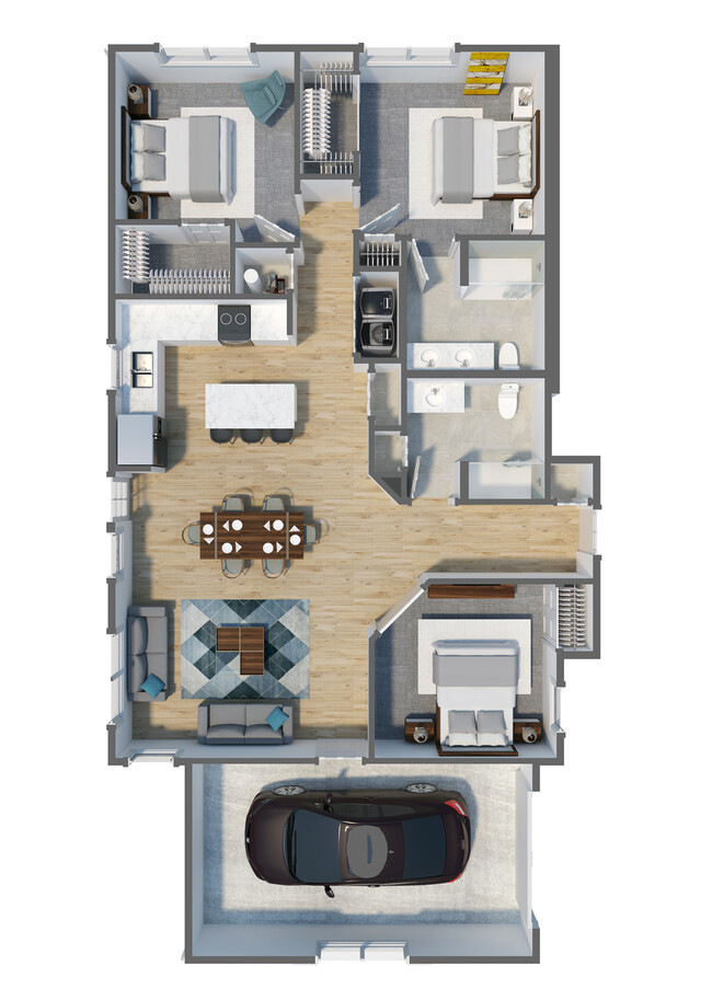 The Cardiff - 9727 Montclaire Dr