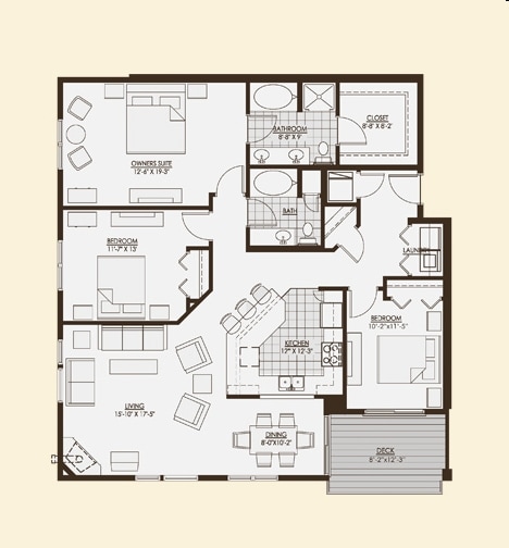 3BR/2BA - Park Crest on Nicollett