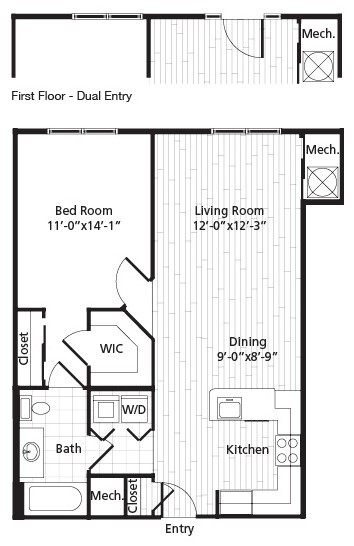 Floorplan - MetroPlace at Town Center