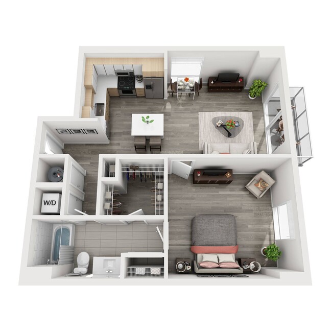 Motion at Dadeland A5 Floor Plan - Motion at Dadeland