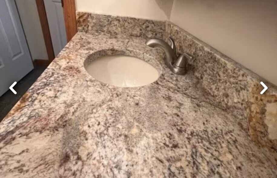 Granite bathroom vanity - 26 Rochester St