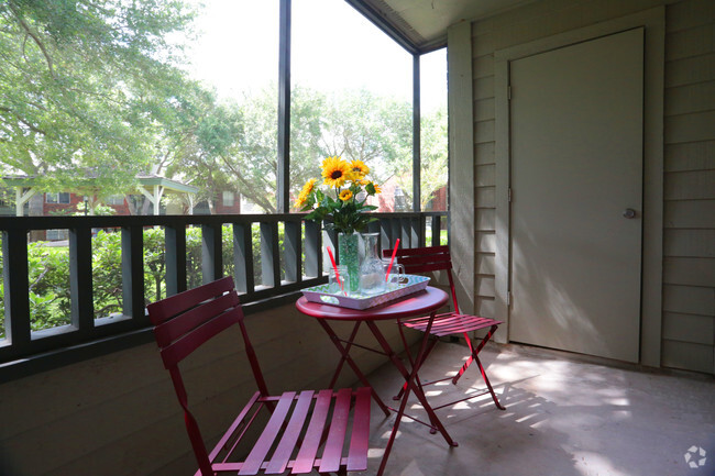 Patio - Sawgrass Apartments