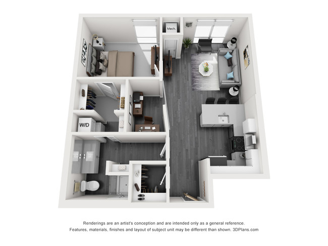 Floorplan - Green on 4th