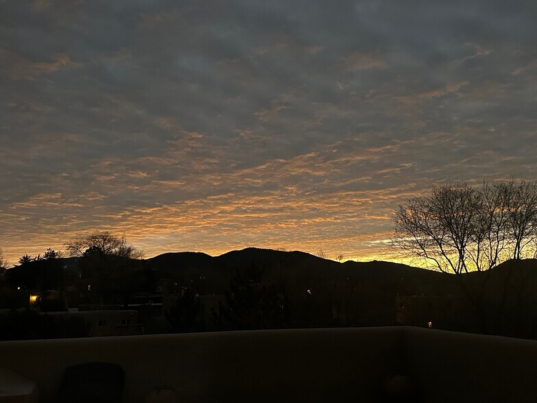 Sunrise from the living room - 501 Rio Grande Ave
