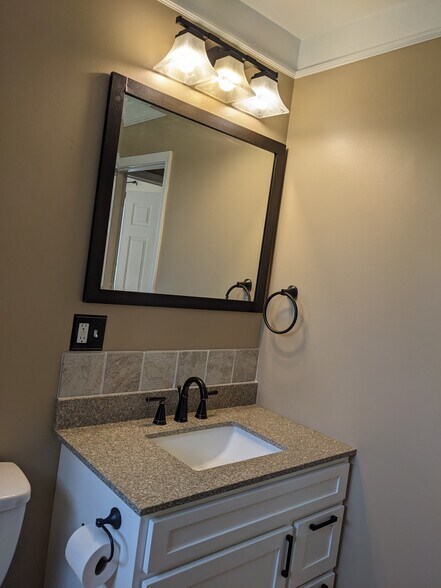 Updated first floor bathroom - 859 Irvin St