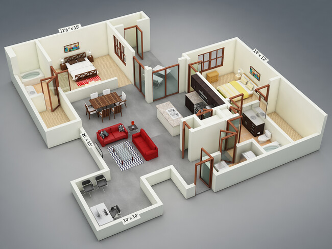 Floorplan - La Frontera Square