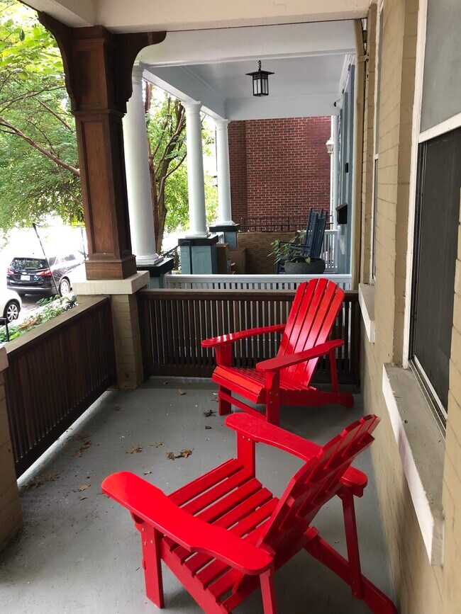 front porch chairs - 1710 Euclid St NW