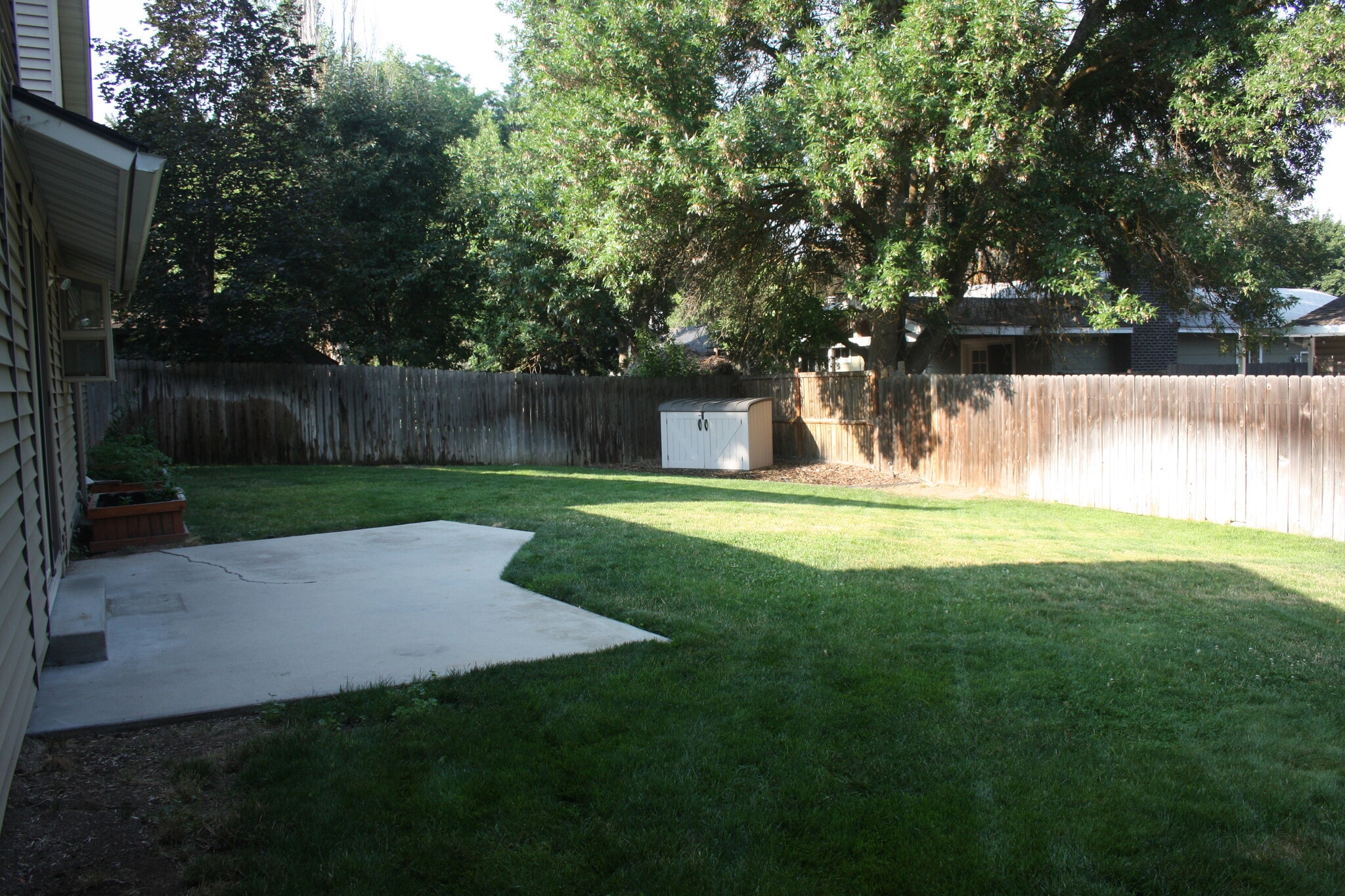 backyard - 3993 S Law Ave