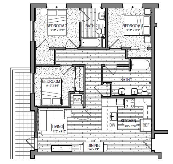 Floorplan - Zia Sunnyside