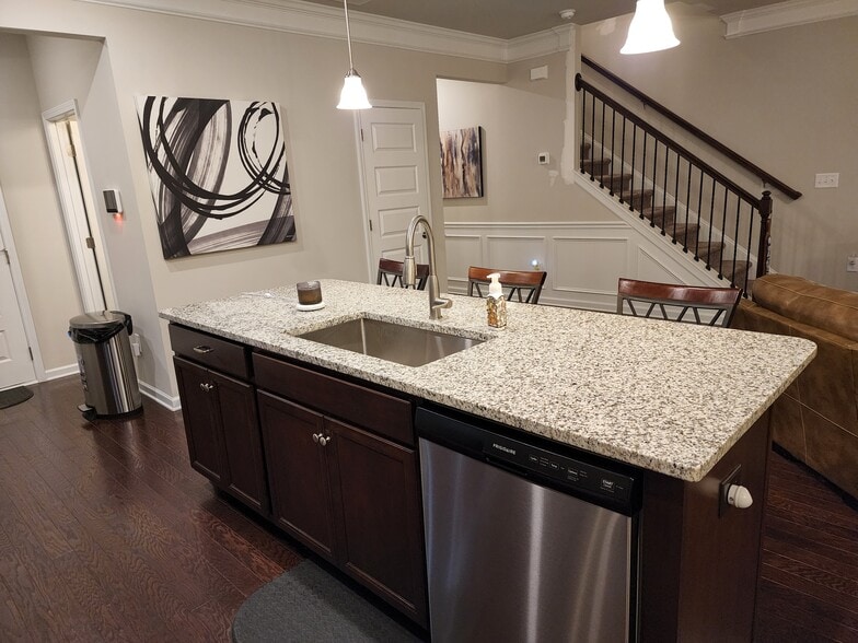 Hallway Leads into Kitchen and Living Room - 5176 Grace Ct