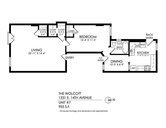 Floorplan - The Wolcott