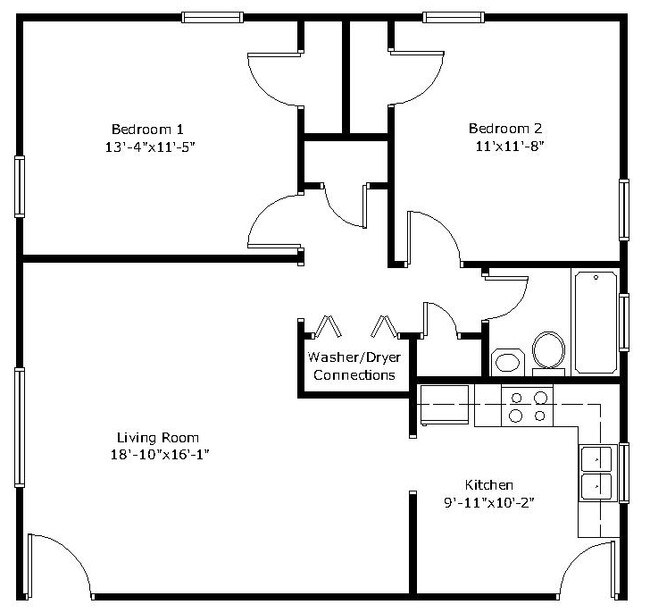 Floor plan - 3343 Old Montgomery Hwy