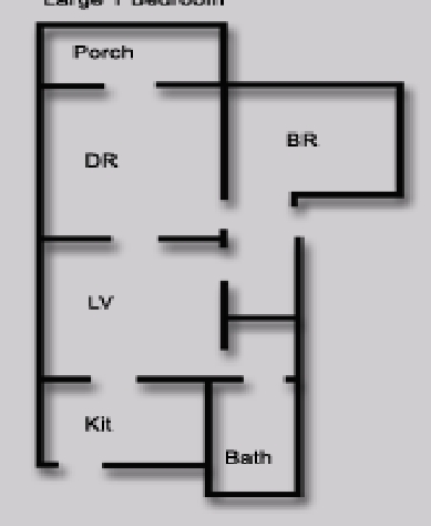 1BR/1BA - North High Ridge Apartments