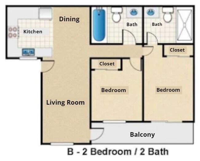 Floorplan - The Ridge Apartments in City Heights