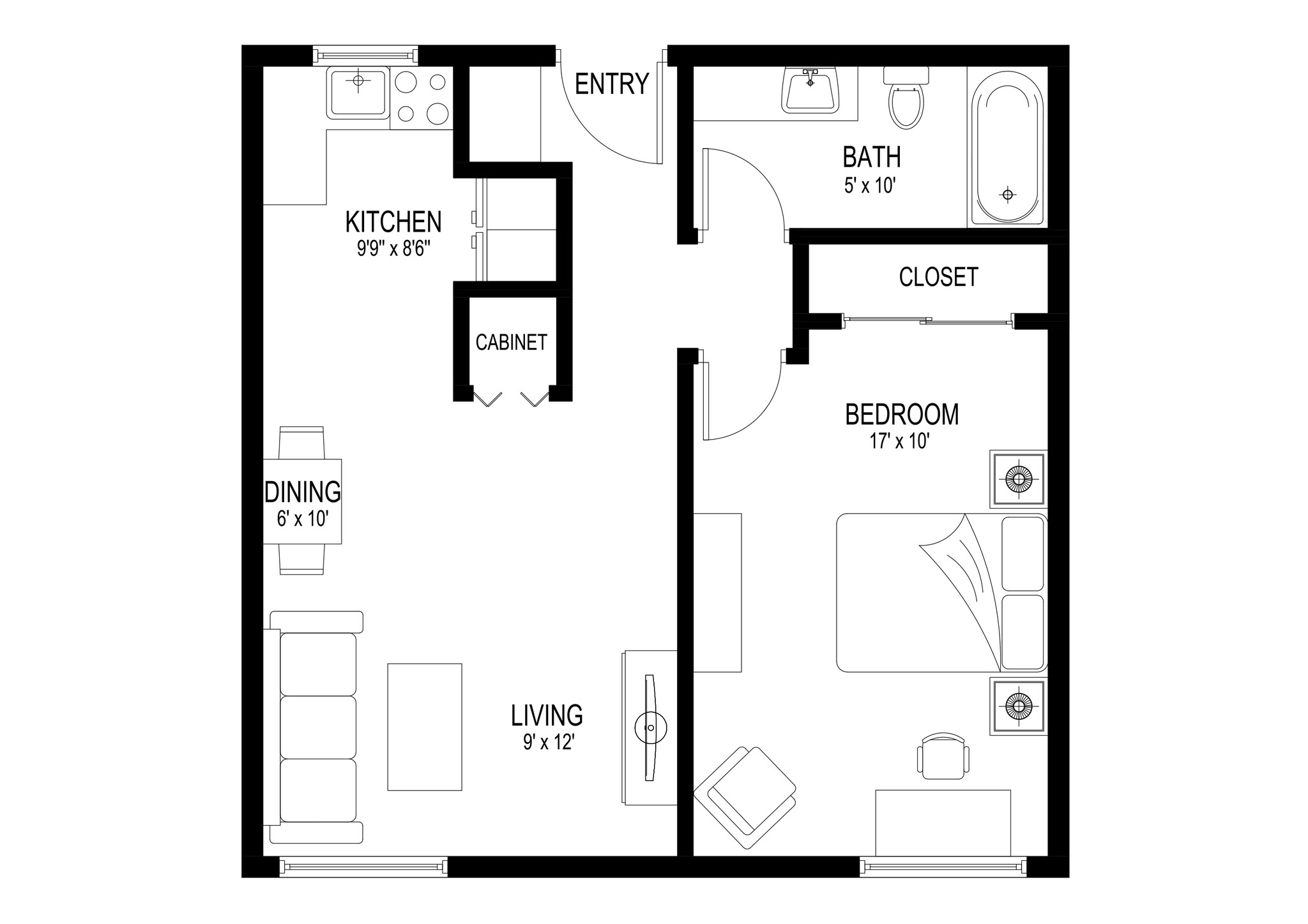 Villa Park - 6740 Hayvenhurst Ave Van Nuys CA 91406 | Apartment Finder