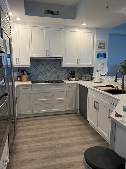 Newly remodeled kitchen with multifunctional kitchen sink - 1031 1st St S