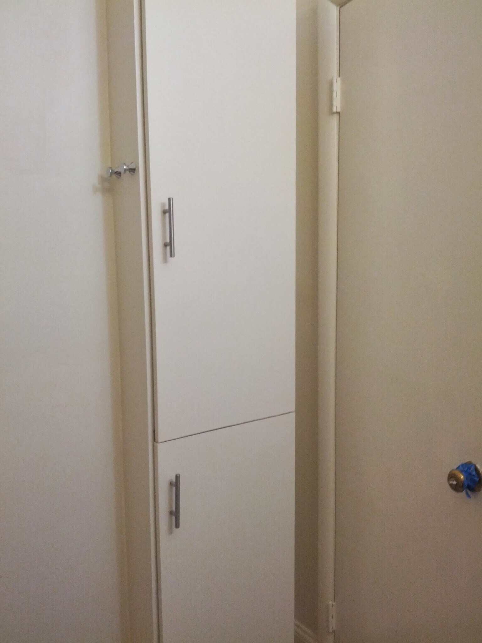 Custom bathroom storage - 1438 Harvard Street, NW
