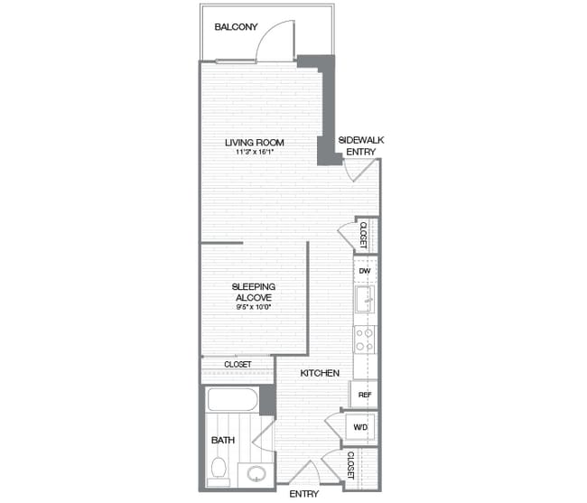 Floorplan - Venue Apartments