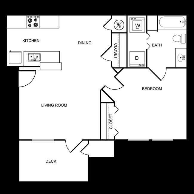 1BR/BA - Steeplechase