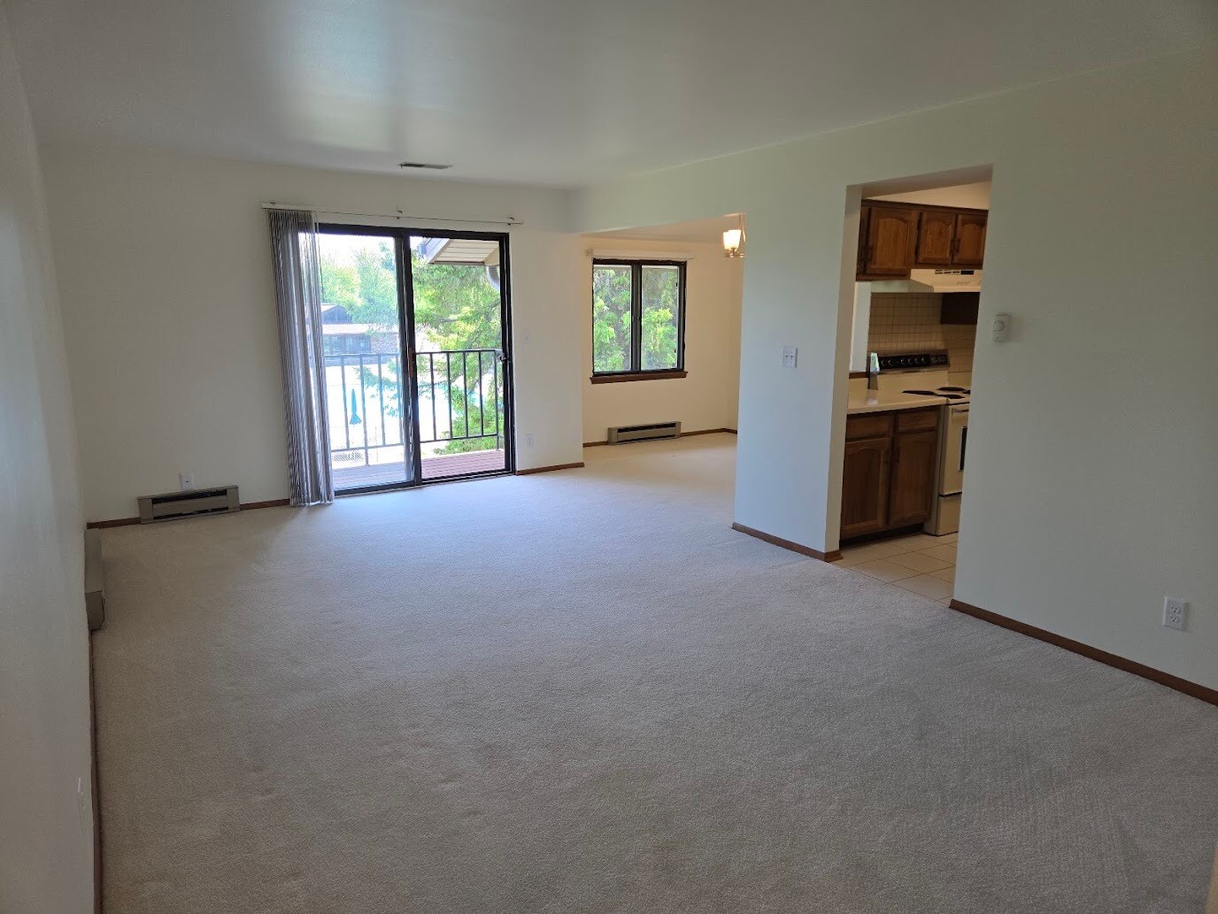 Living, Dining & Kitchen area - W177N9731 Riversbend Cir E