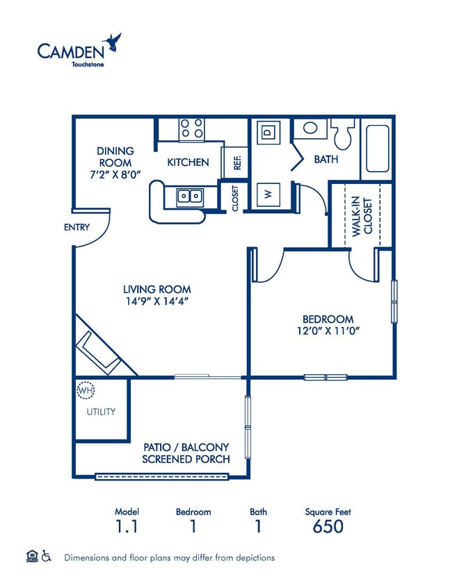 Floorplan - Camden Touchstone