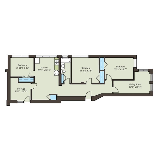 Floorplan - 5452 S. Ellis Avenue
