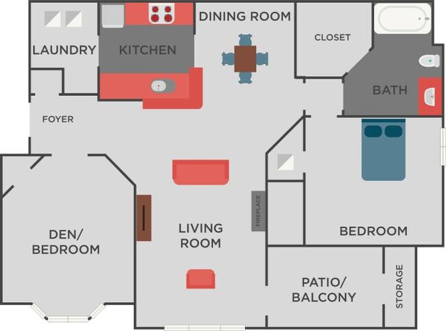 Floorplan - Autumn Park Apartments